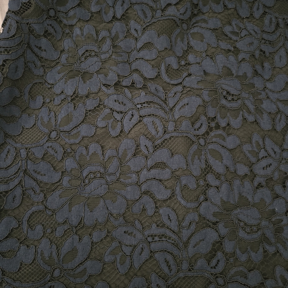 Tahari Navy Lace Dress - Picture 4 of 12